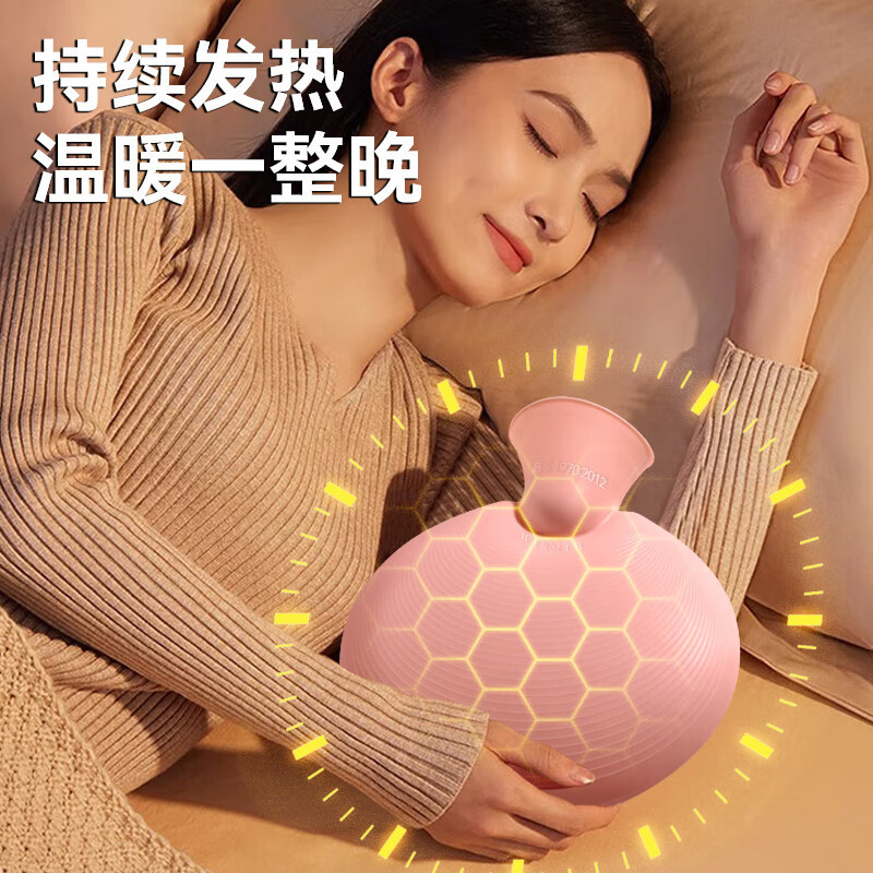 水入り湯たんぽ、厚みのある防爆ハンドウォーマー、お腹と足を温める温湿布、イミテーションウサギのベルベット水入りハンドウォーマー、昔ながらの2|undefined