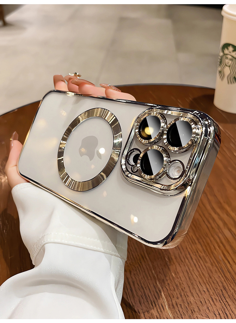 Cinta magnética de plata espacial con película de lente akn