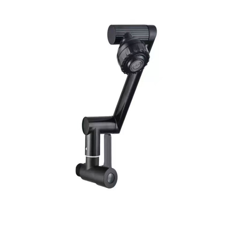 Cross-Border Southeast Asia In-Wall Lucky Cat Chrome Horizontal Mechanical Arm Household Universal Faucet Single Cold Water Faucet