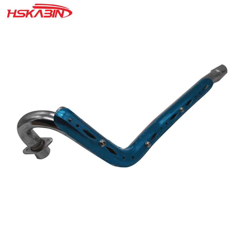 オフロードバイク部品crf50 70サイズ飛鷹ttr klx110排気筒消音器鉄排気管