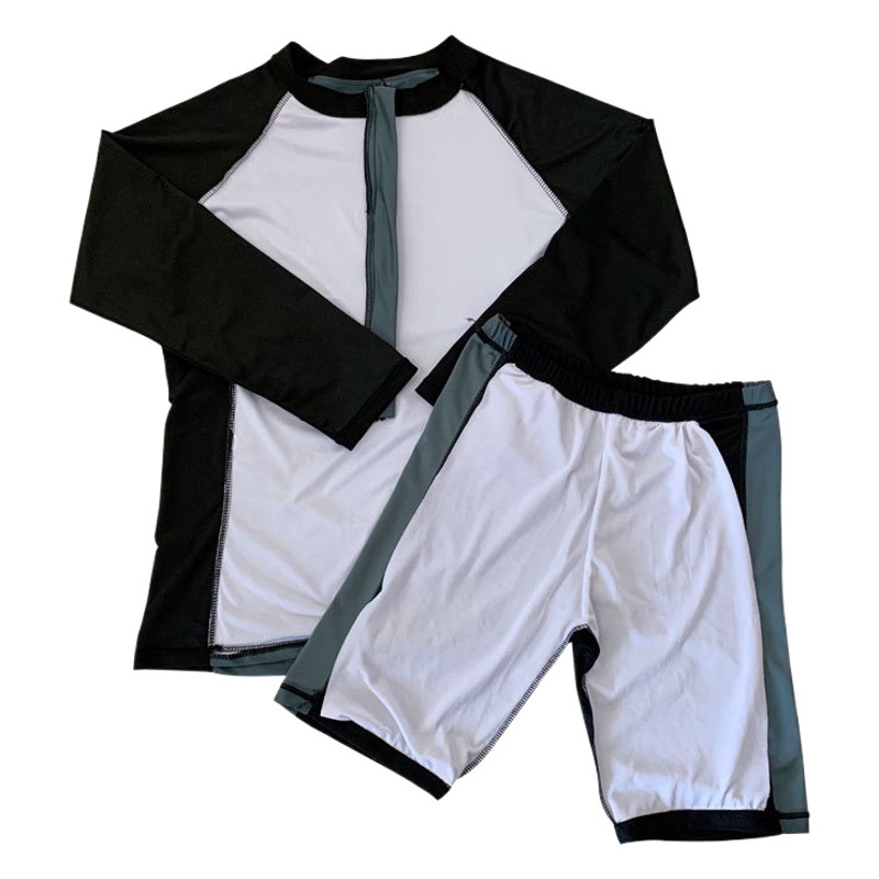 Sunscreen Quick-drying Diving Suit Men's Split Long-sleeved Trousers Snorkeling Jellyfish Suit Warm Swimwear for Couple Women's Surf Suit