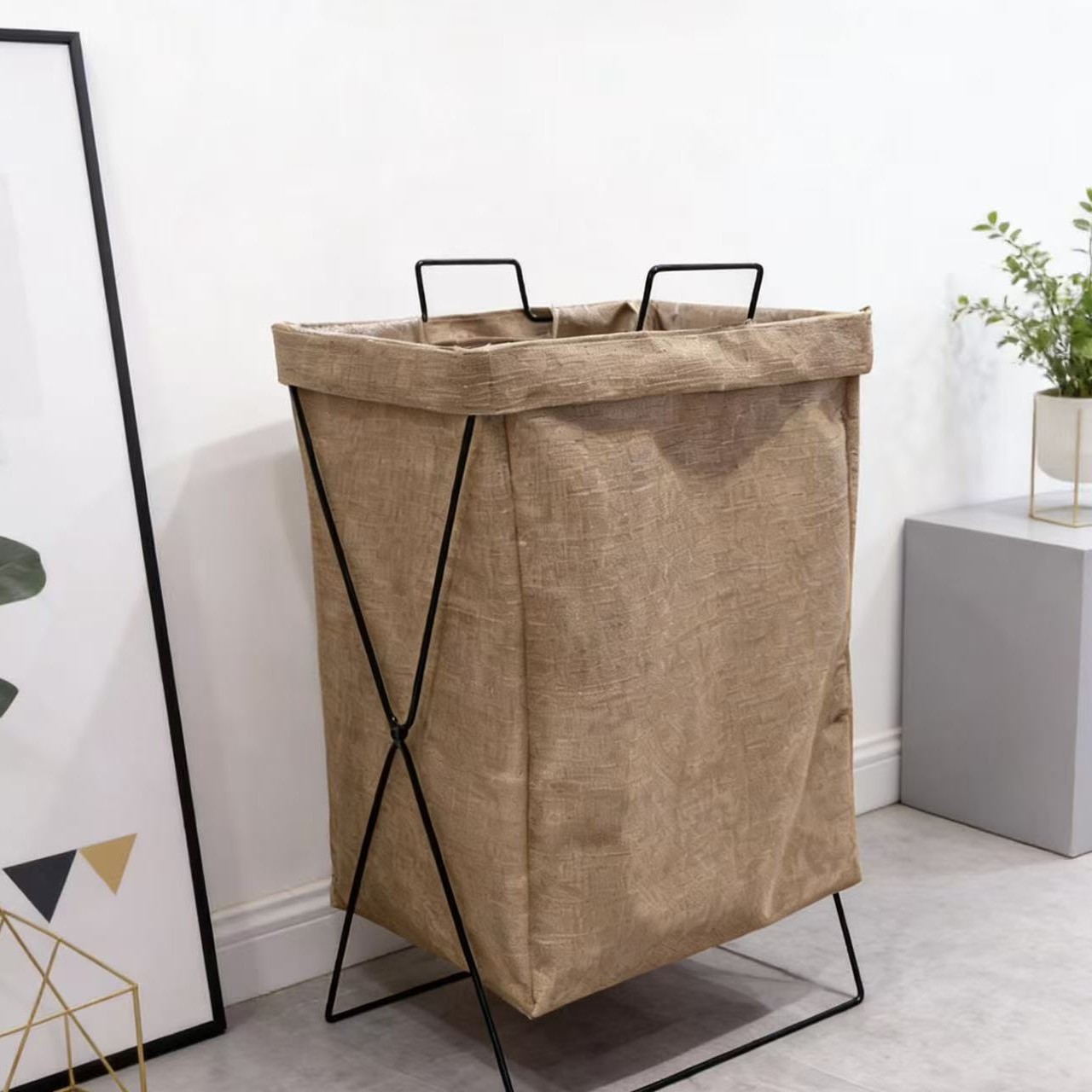 Cesta de ropa sucia de dormitorio doméstico gran capacidad balcón plegable hotel cesto de almacenamiento de ropa sucia cesto de almacenamiento de ropa sucia
