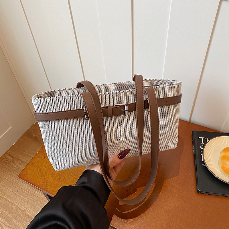 Piccola borsa casual da donna, 2026, versatile borsa a tracolla da ascella, borsa a mano, nuova borsa tote estiva_voghion.com