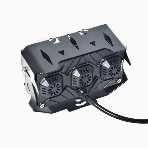 Cross-border best-selling car external 6-eye spotlight, motorcycle and electric vehicle LED auxiliary light, modified headlight