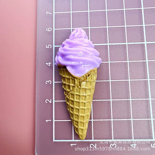 Purple ice cream 1