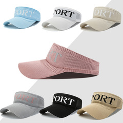 Summer Cap Women's Casual Han Style New Sun Hat Visor Hat Outdoor Sunshade Hat Wholesale