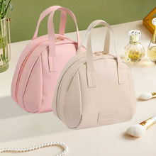 新款防水贝壳化妆包大容量手提便携式洗漱化妆刷跨境用品收纳包