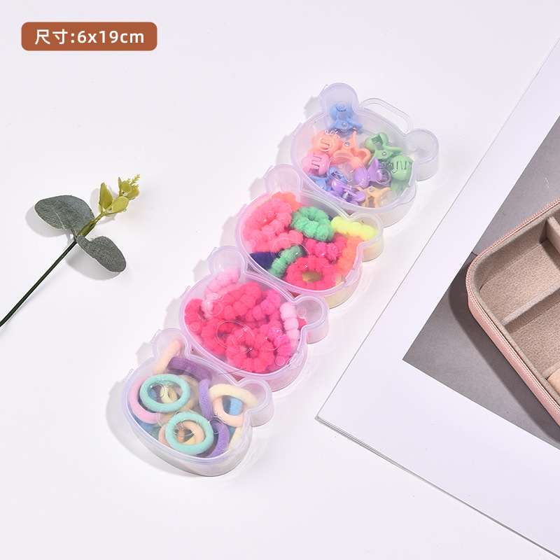 Las bandas de goma para bebés de los niños no dañan el cabello
