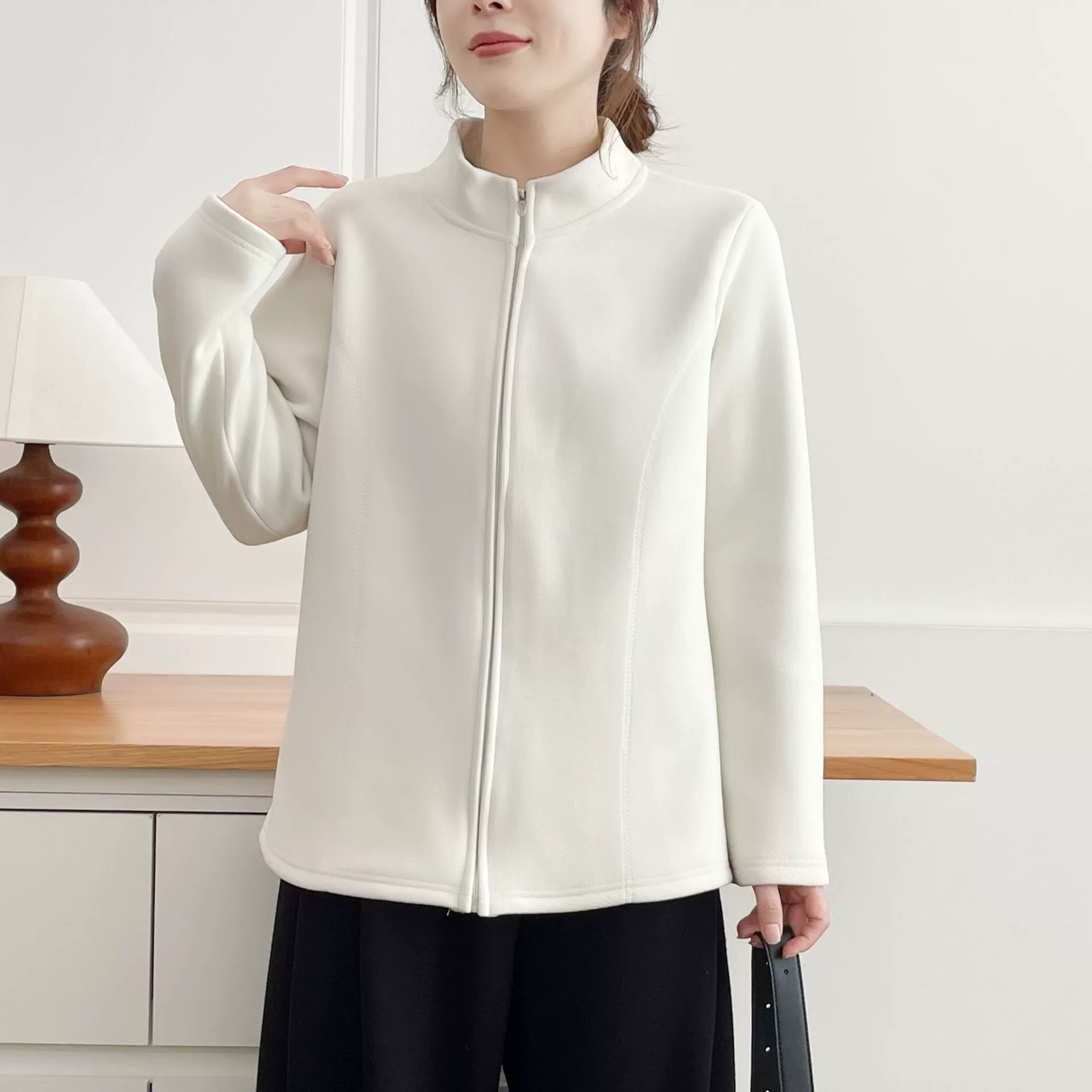 Jacket for leisure, cardigan, autumn, plus size