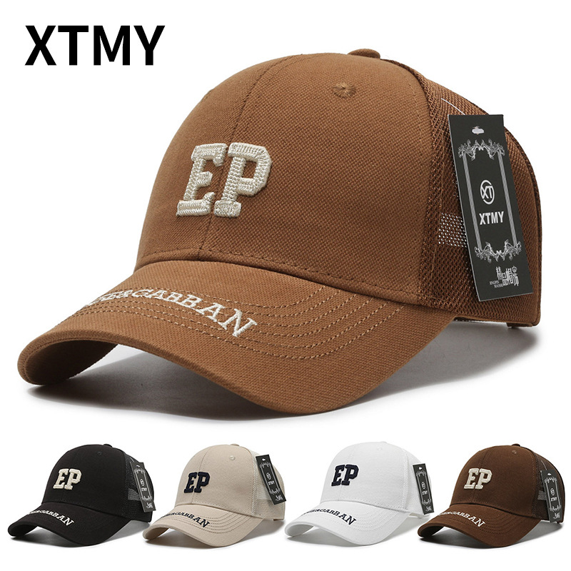 Breathable Mesh Baseball Cap Summer Outdoor Sun Protection Hat Unisex Women's Men's Fishing Cap_voghion.com