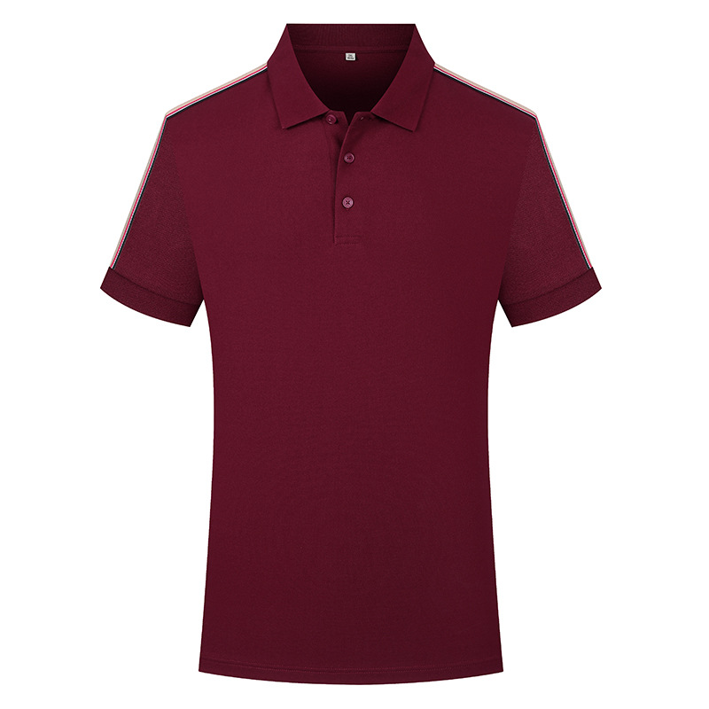 Protección del medio ambiente de alta gama, sensación fresca, solapa, camiseta líder, camisa de cultura empresarial, camisa de polo, ropa de trabajo personalizada