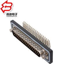E-DBϵ�������� 37PIN��ͷĸͷ���90�Ȳ��ʽ ��ˮIP67