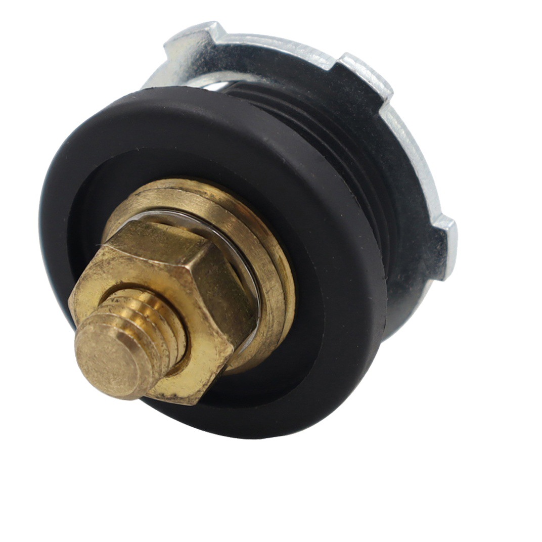 Terminal de carga de la batería par rojo y negro sin sombrero conector de terminal de la batería columna de carga de la batería a distancia