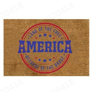 Alfombra de elemento de tema de verano transfronterizo alfombra de puerta de entrada antideslizante alfombra de entrada de cocina de baño absorbente