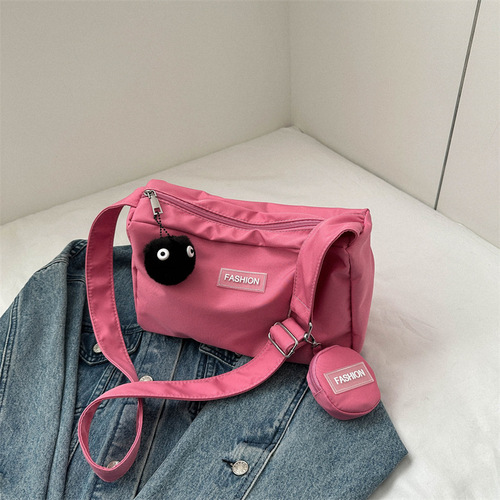 Bags for Women  New Autumn and Winter Trendy Korean Version Large Capacity Crossbody Bag Casual Versatile Fashion Lightweight Oxford Bag