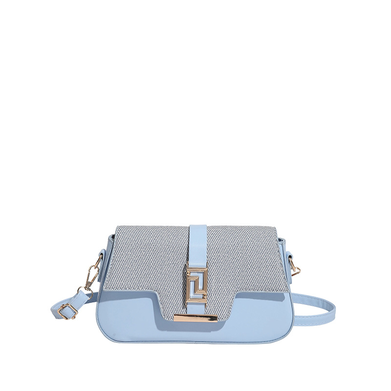 Nicho de diseño de alta sensación de silla de montar bolso para mujeres 2026 nuevo estilo coreano simple brazo de moda de hombro pequeño bolso