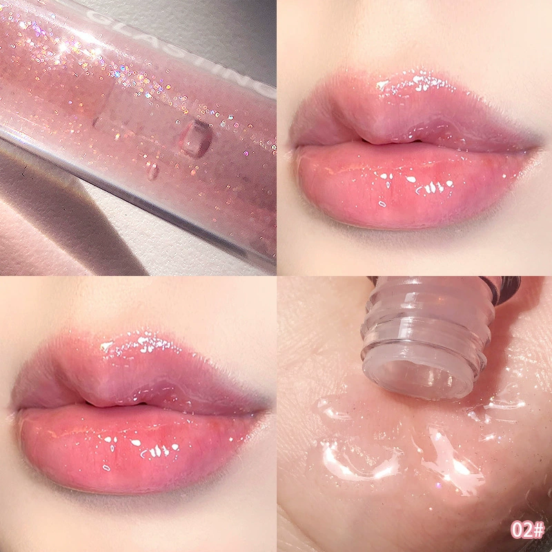 Блеск для губ Maxfine Glasting Lip, увлажнение и эффект увеличения, зеркальный блеск, 3,2 г