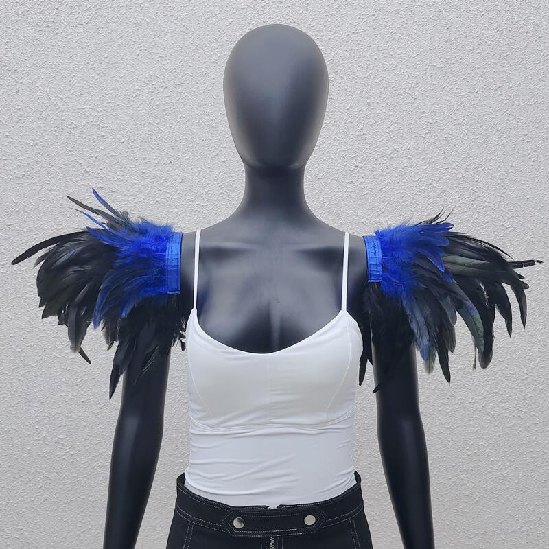 Feather Epaulettes Image 3