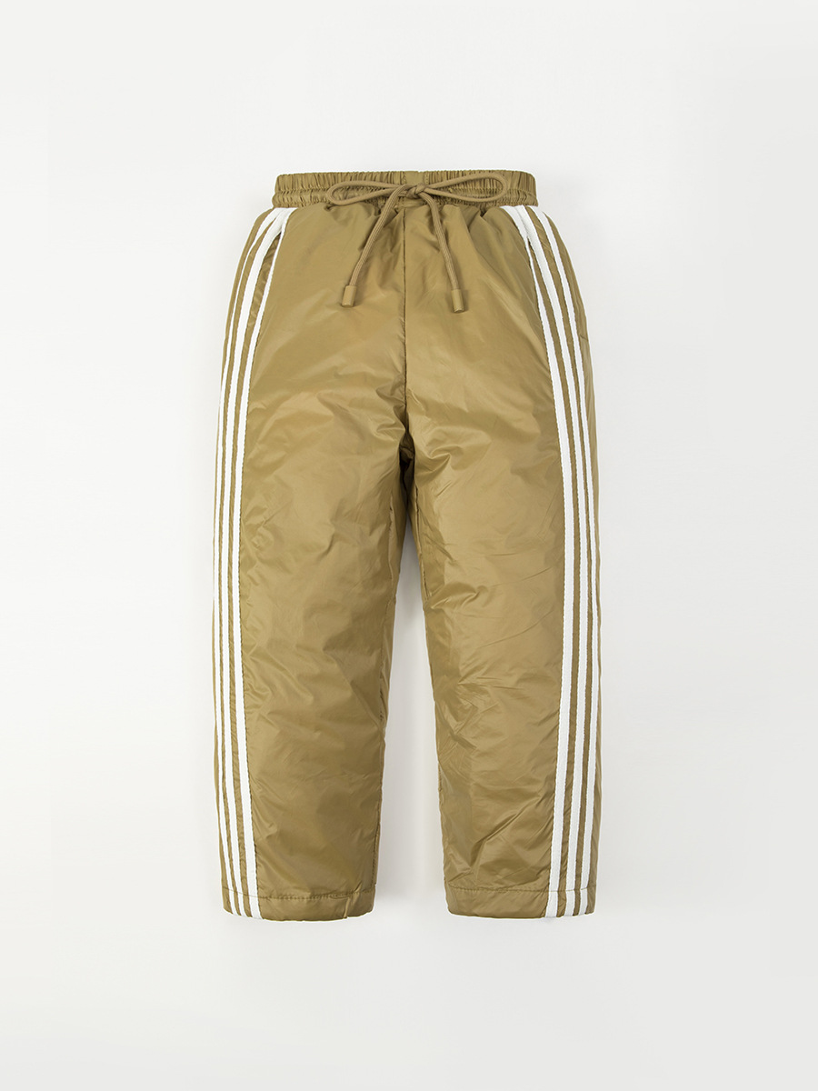 Otoño y invierno ocio infantil plumón calentamiento ropa infantil bebé invierno plumón calentamiento pantalones al por mayor