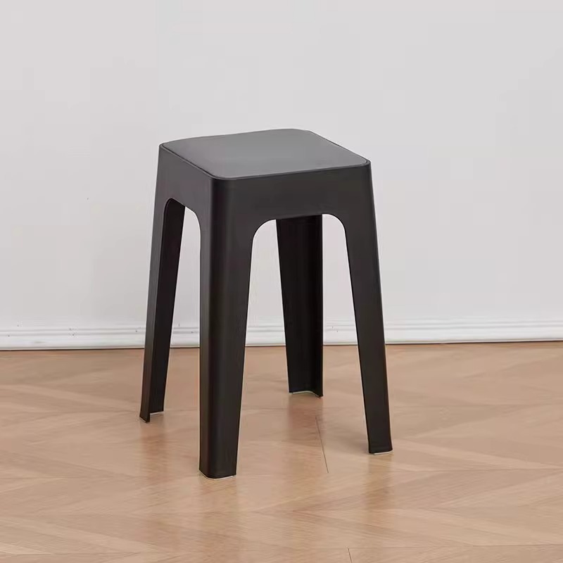 검정색과 회색 [강화된 두꺼운 버전 - 순중량 1.65kg, 스툴 표면 28cm] 손상 보장