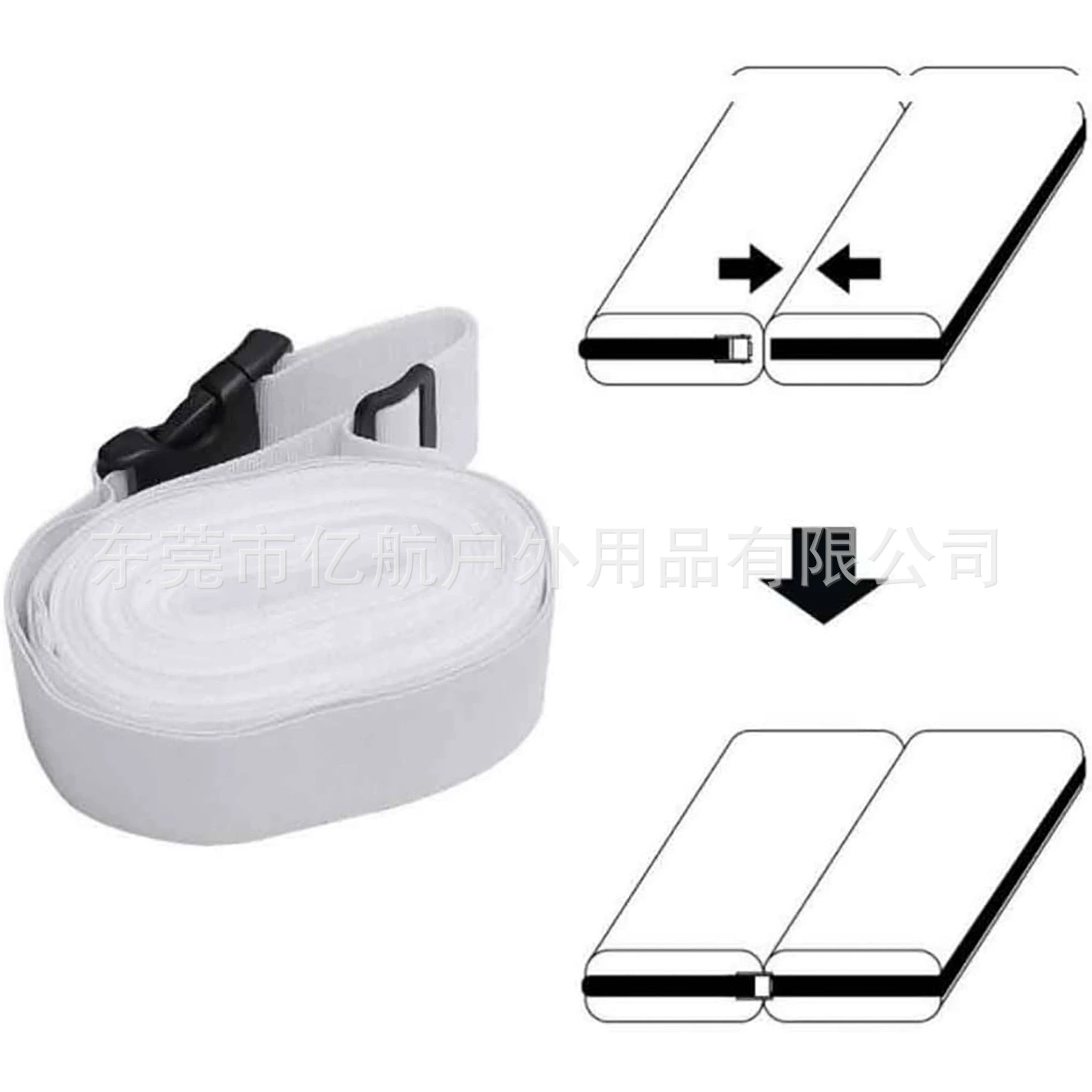 Матрас Соединительный пояс King-Size Двуспальная кровать Матрас Соединительный пояс Двуспальная кровать Фиксированный Соединительный пояс для кровати