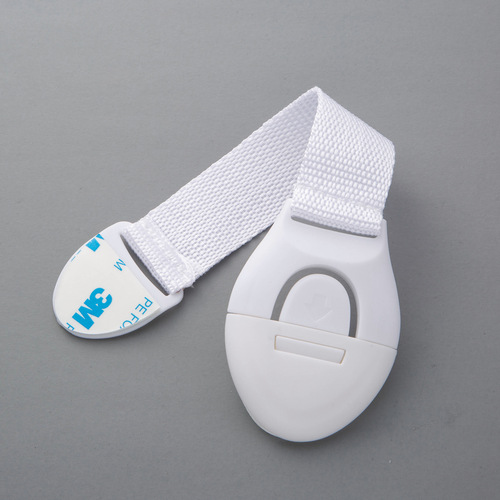 Baby Multifunctional Fabric Belt Lock Infant Safety Lock Children Hook Lock Drawer Plastic Toilet Lock Cabinet Door Refrigerator Lock