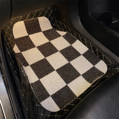 silk ring soil scraping foot mat — Avtomobil döşəmə paspasları