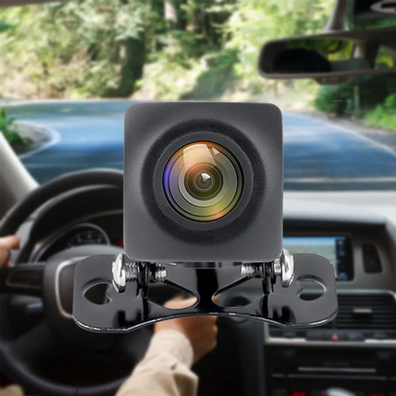Car Universal 5-Hole Streaming Media Recorder Rear Camera Starlight Night Vision High-Definition Waterproof Ahd Reversing Image