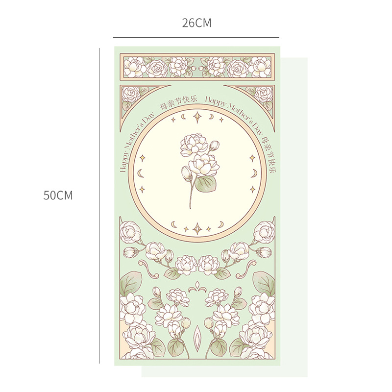 Material de envoltura de rosas, florales, papel kraft, papel de envoltura de flores, floristería al por mayor, materiales, suministros, papel de embalaje de flores para el día de San Valentín