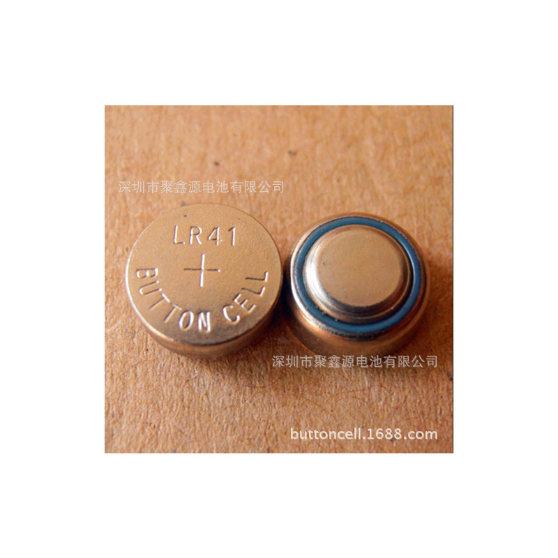 厂家供应大容量 AG3纽扣电池 LR41电池 适用于各种玩具 一卡100粒