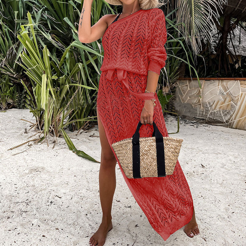 Daily, Beach Occasion Women's Streetwear Solid Color Hollow Out 1 Piece Tankinis Swimwear
