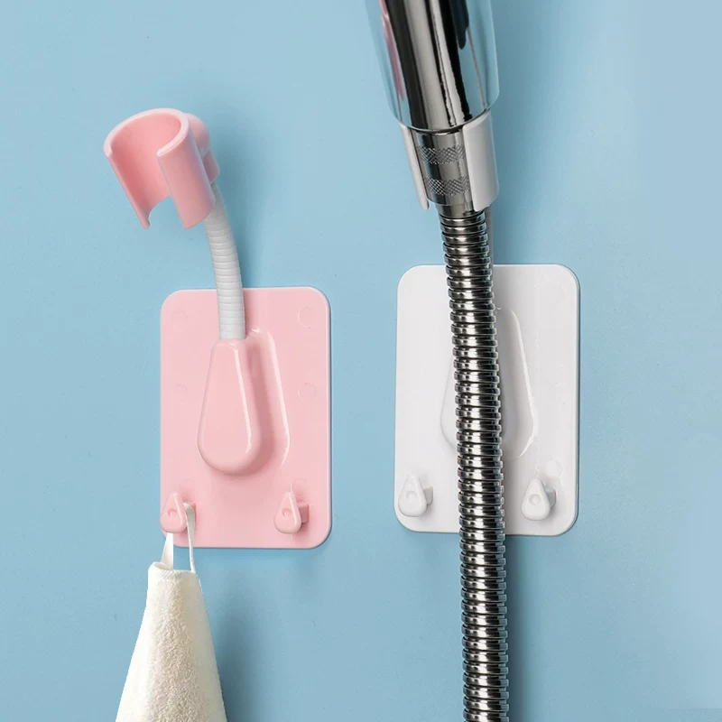 Poron -free nail rack can adjust children's bath water faucet Shower stent fixed wholesale