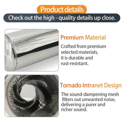 Modification Parts Stainless: Exhaust pipe