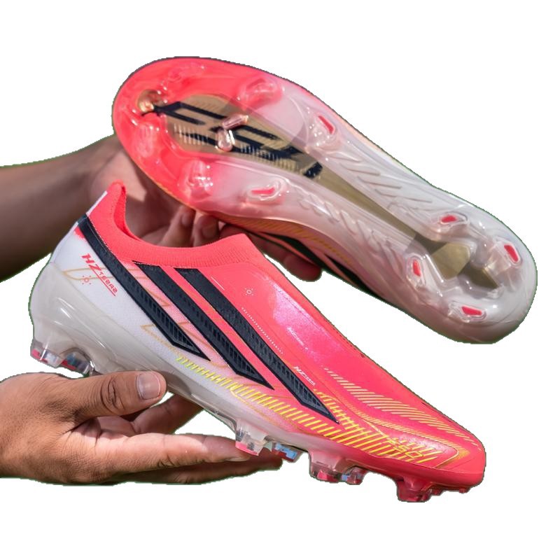 Zapatos de Fútbol de Corte Bajo de Cuero Sintético Transpirables para Entrenamiento y Competición