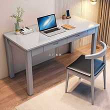 書桌學生家用電腦桌工作台式辦公桌全實木簡易寫字桌子卧室小戶型