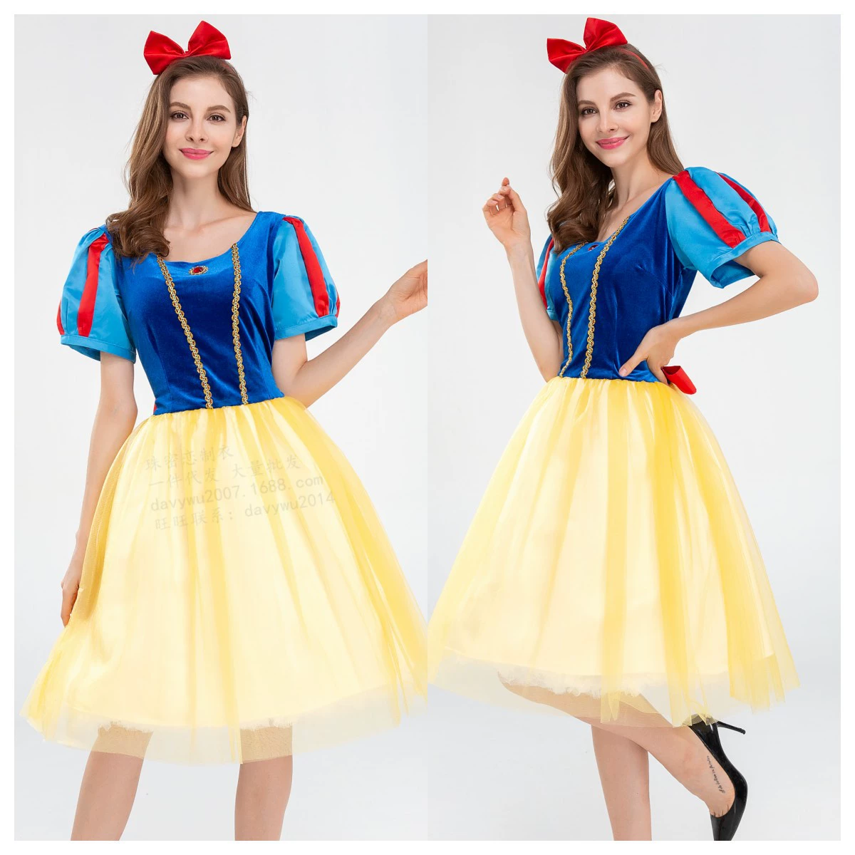 珠密恋 Little Red Riding Hood, uniform for princess, set, skirt, halloween, dress up