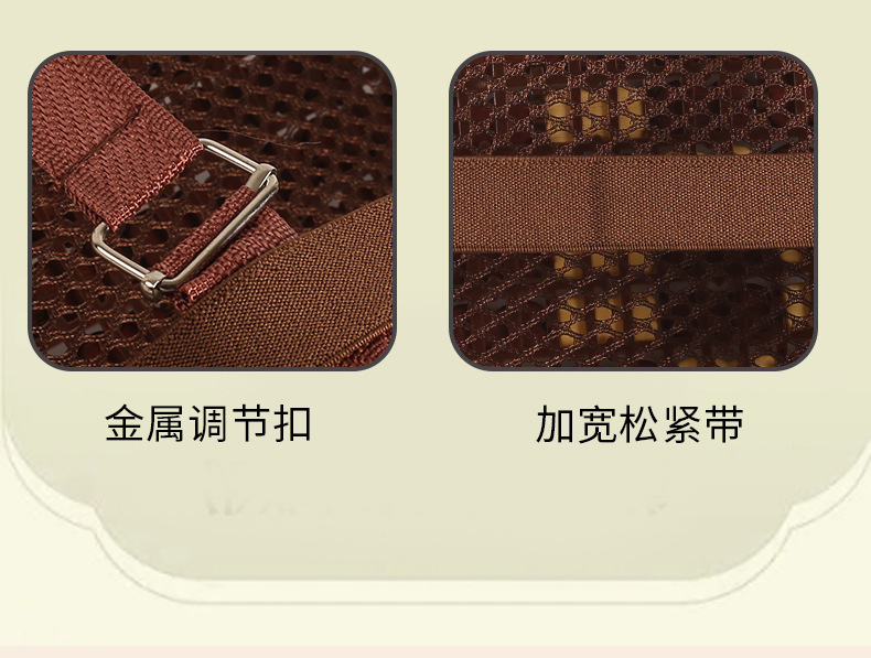 Cross-Border Supply of Car Bamboo Seat Cushions, Single-Piece Bamboo Cooling Mats, Ice Mats, Rear Seat Ventilation, Suitable for Long Sitting, Universal for All Seasons