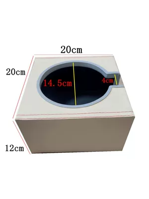 Car cup holder/beverage holder | Multi-Functional Water Cup Holder - beige-single-hole-open-spout-with-handle-diameter-145cm