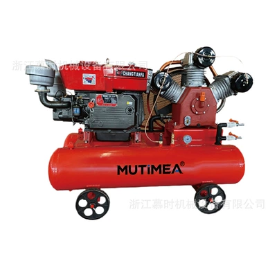 Diesel Piston-Type Air Compressor for Mining, Rock Drilling, Mobile Tire Repair, and Specialized Air Pump Applications (Hava kompressorları) - w185-mining-air-compressor-diesel-model