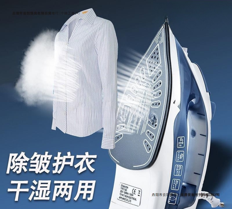 Iron Household Handheld Electric Steam Garment Ironing Machine Small Mini Ironing Machine Dormitory Clothes Electric Ironing Wrinkle Removal Electric Iron