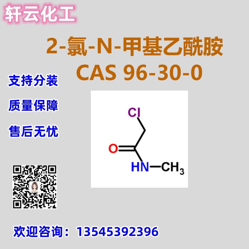 2-氯-N-甲基乙酰胺 CAS 96-30-0 品质保证 售后无忧 库存现货