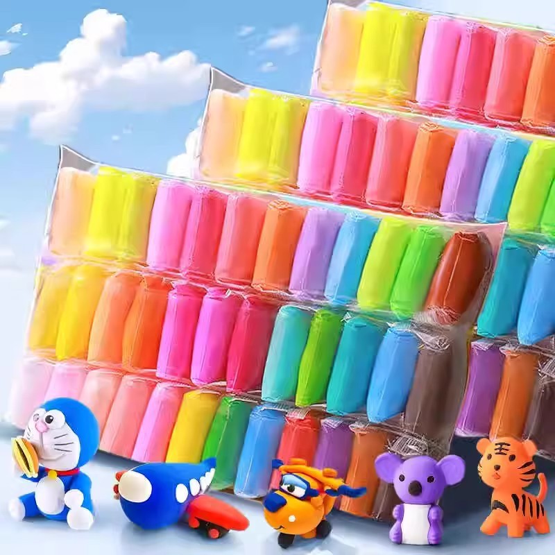 Super light clay playdough children's toy set, kindergarten crafts, 12 colors, 24 colors, 36 colors clay modeling clay