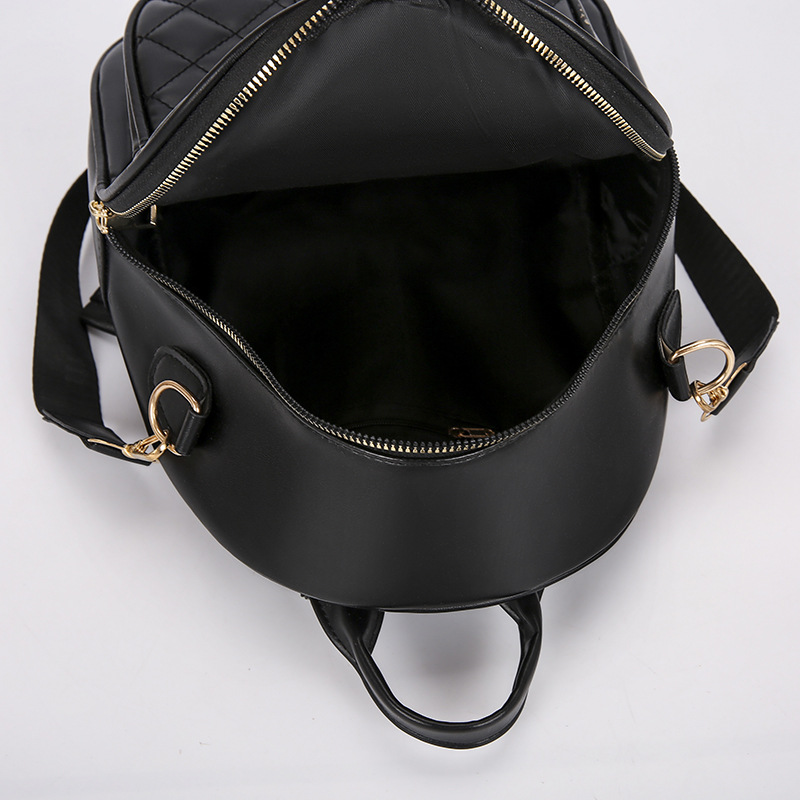 Bolsos para mujer 2023 nueva mochila de cuero suave casual para mujer, mochila pequeña multifuncional de viaje simple y ligera de moda