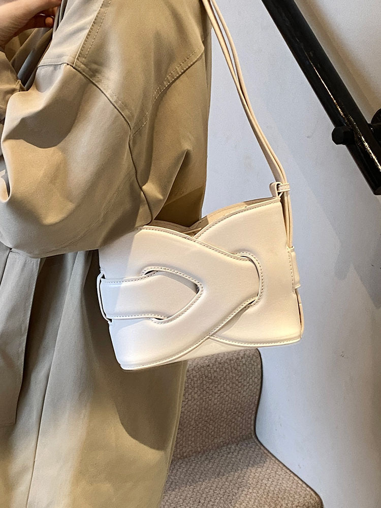 Bolso de Hombro Tipo Cubo para Mujer de PU con Cierre de Cremallera para Uso Diario image 5