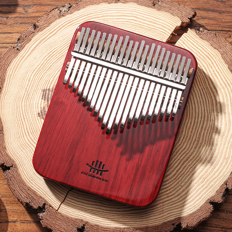 Kalimba đàn piano ngón tay cái Kalimba có lỗ đáy 17/21 âm di động