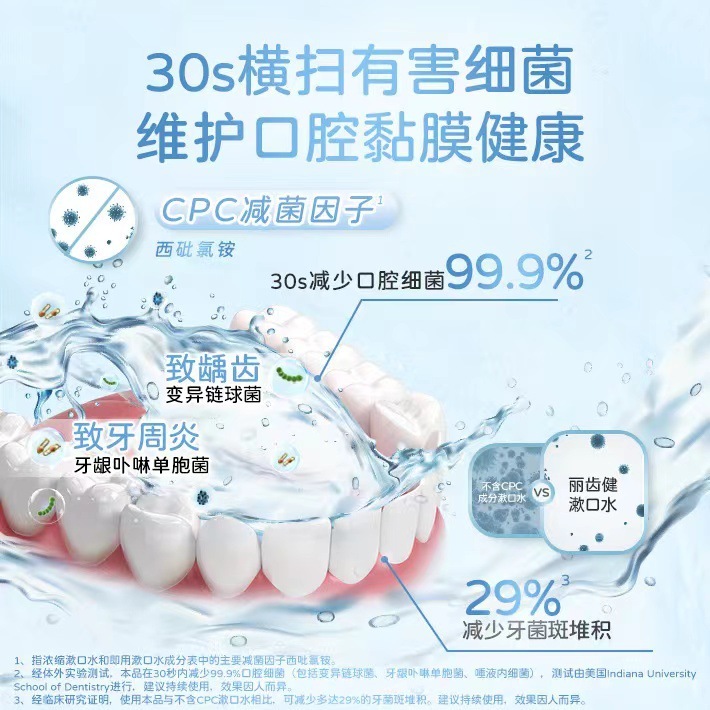 安/利漱口水丽齿健浓缩漱口水72ml清洁杀菌除口臭清新口气正|undefined