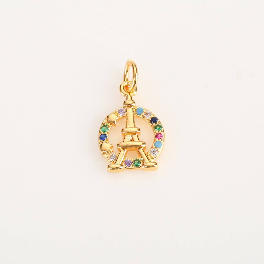 15g Weight Pendant Jewelry Making Type 10*10mm Jewelry Making Size Zircon Inlay Material DIY Jewelry Accessories Classification 1 Piece Quantity Copper Material Star, Heart Shape, Eye Pattern All Seasons Season Plating, Inlay Design IG Style Style 1 Piece 10*10mm Copper Zircon Star Heart Shape Eye Pendant 3