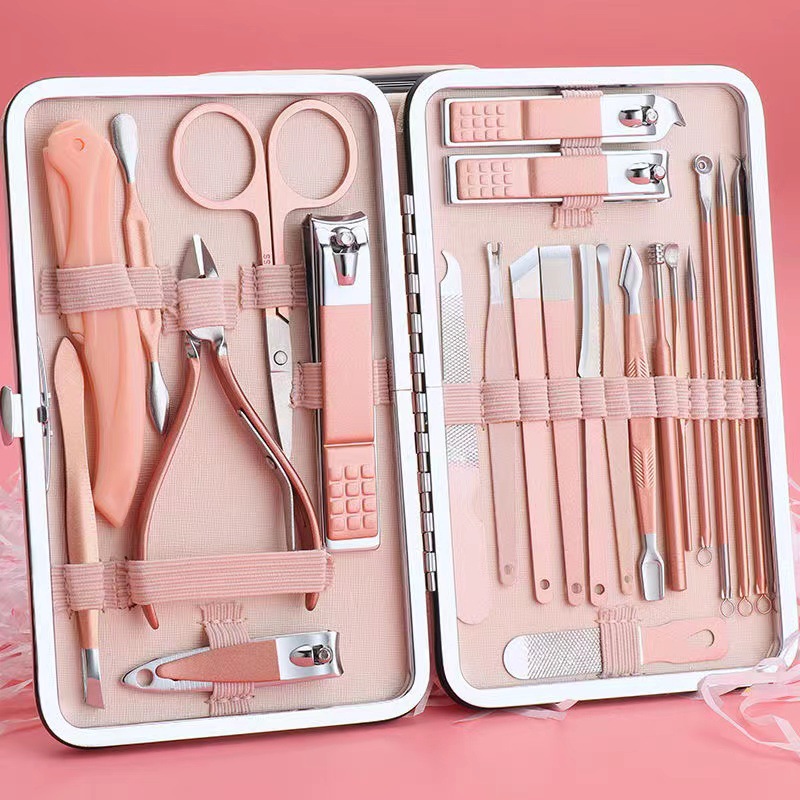 Set stainless steel for nails