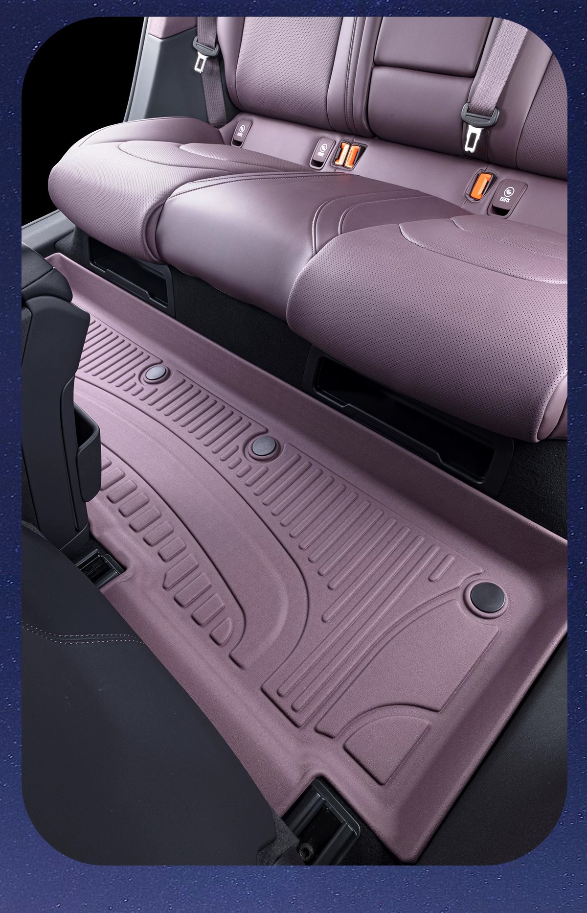 Suitable for Xiaomi Su7 Xiaomi Yu7Promaxuitra Original Color Full-Cover Threshold Type Tpe Car Floor Mats 26 Models