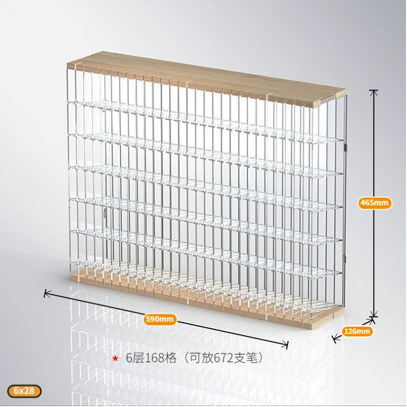 Acrylic marker, storage system, stand, capacious storage box